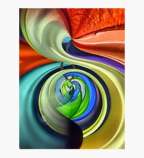 colors in the wind... Photographic Print