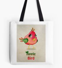Apple Bird Tote Bag