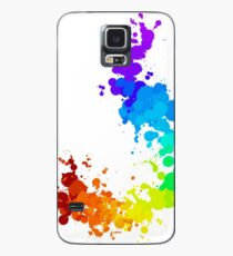 Rainbow Splatter Case/Skin for Samsung Galaxy