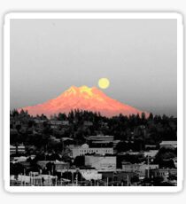 Glowing Mountain Sticker
