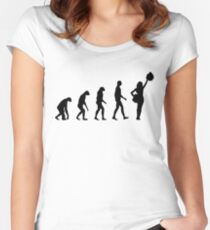 Evolution cheerleading Women's Fitted Scoop T-Shirt