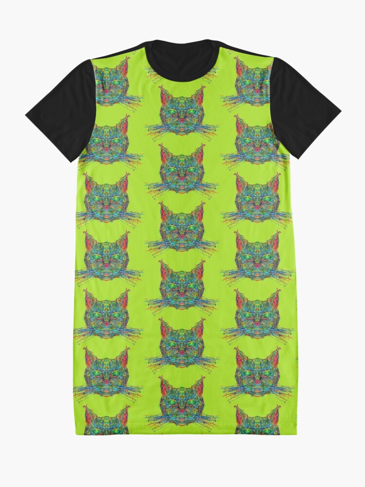 Alternate view of Tapetum lucidum Graphic T-Shirt Dress