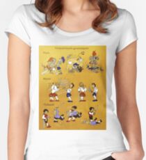 HEMA fencing in a nutshell Women's Fitted Scoop T-Shirt