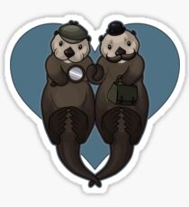 Otterly Johnlock Sticker