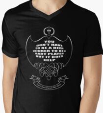 Let's have fun and play darts. Men's V-Neck T-Shirt