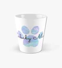 Furbaby Mama, Blue Dog Paw Tall Mug