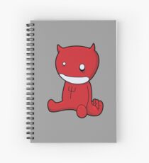 Cuaderno de espiral Satanás como un niño