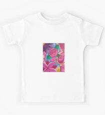 Pink flowers Kids Tee