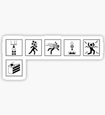 Portal stickers Sticker