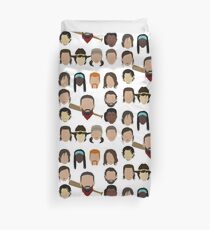 Who did Negan kill? Duvet Cover