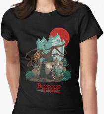 Blood Echo Time Women's Fitted T-Shirt