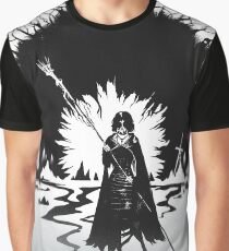 DIE MAIDEN IN SCHWARZEM Grafik T-Shirt