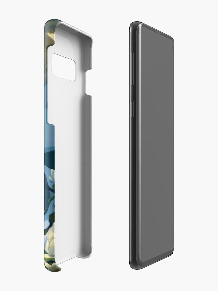 Alternate view of Water Lilies Case & Skin for Samsung Galaxy