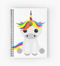 Graphic Unicorn Spiral Notebook
