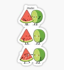 First kiss Sticker