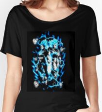 Goku & Vegeta Super Saiyan GoD/Blue Women's Relaxed Fit T-Shirt