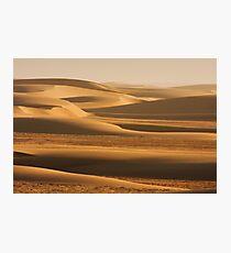 Sunswept sand along the Skeleton Coast Photographic Print