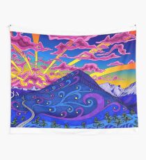 Psychedelic Landscape Wall Tapestry