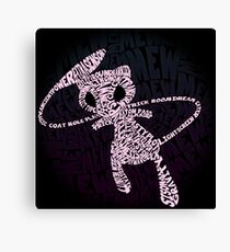 POKEMON MEW made out of its moves! Canvas Print
