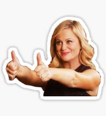 Leslie Knope -Thumb's Up Sticker