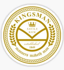Kingsman the tailors Sticker