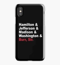 Founding Fathers & More- Hamilton iPhone Case/Skin