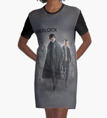 BBC Sherlock Graphic T-Shirt Dress