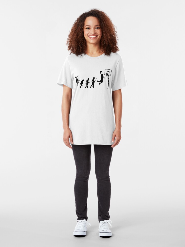 Alternate view of Basketball Evolution Slim Fit T-Shirt