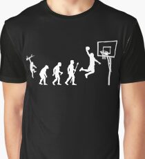 Basketball Evolution Funny T Shirt Graphic T-Shirt