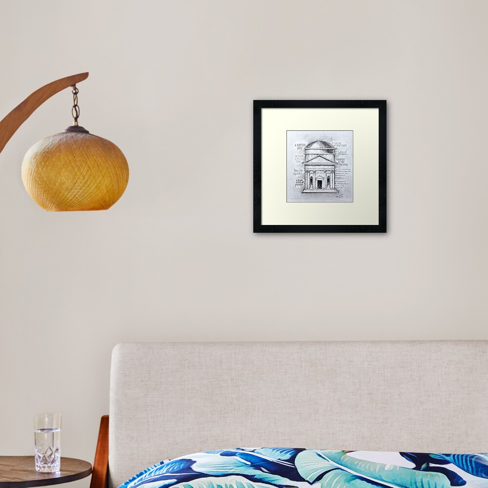 Architecture Framed Art Print