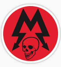 Metro skull Sticker