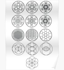 13 Circles | Sacred Geometry Poster
