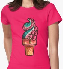 Swirly Tentacle Treat (gumdrop) Women's Fitted T-Shirt