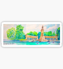 Madrid. Parque del Retiro. Sticker