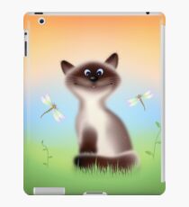 Sly Himalayan Cat & Butterflies iPad Case/Skin
