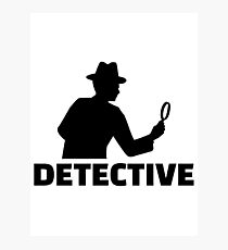 Detective Photographic Print