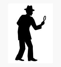 Detective Photographic Print