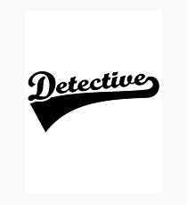 Detective Photographic Print