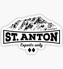 St. Anton Schindlergrat Sticker