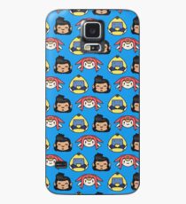Space Dandy, Meow & QT Pattern Case/Skin for Samsung Galaxy