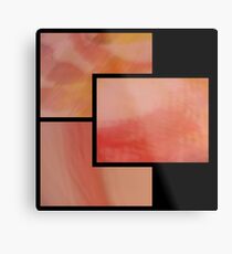 abstract trittico 3 Metal Print