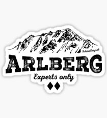 Arlberg Schindlergrat Sticker