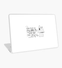 Snoopy Quote Laptop Skin