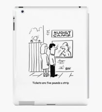 Tickets für FKK-Camp sind £ 5 pro Streifen iPad-Hülle & Skin