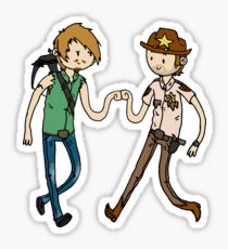 Walking Death Time Sticker