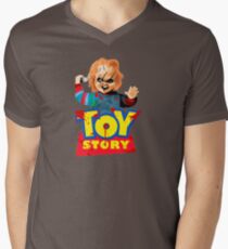Chucky - A Toy Story (Parody) Men's V-Neck T-Shirt