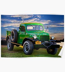 1949 Dodge Power Wagon Ram I Poster