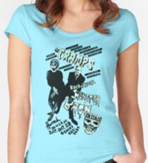 The Cramps - Concert Poster Women's Fitted Scoop T-Shirt