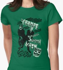 The Cramps - Concert Poster Women's Fitted T-Shirt