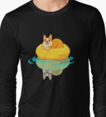 Summer Corgi Long Sleeve T-Shirt